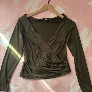 Express body contour blouse